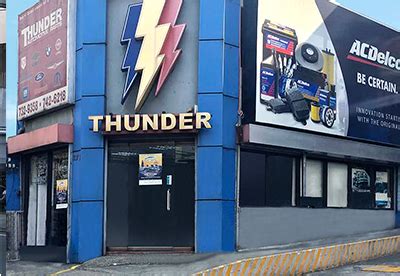 Thunder Automotive Parts • Binondo • Metro Manila •.
